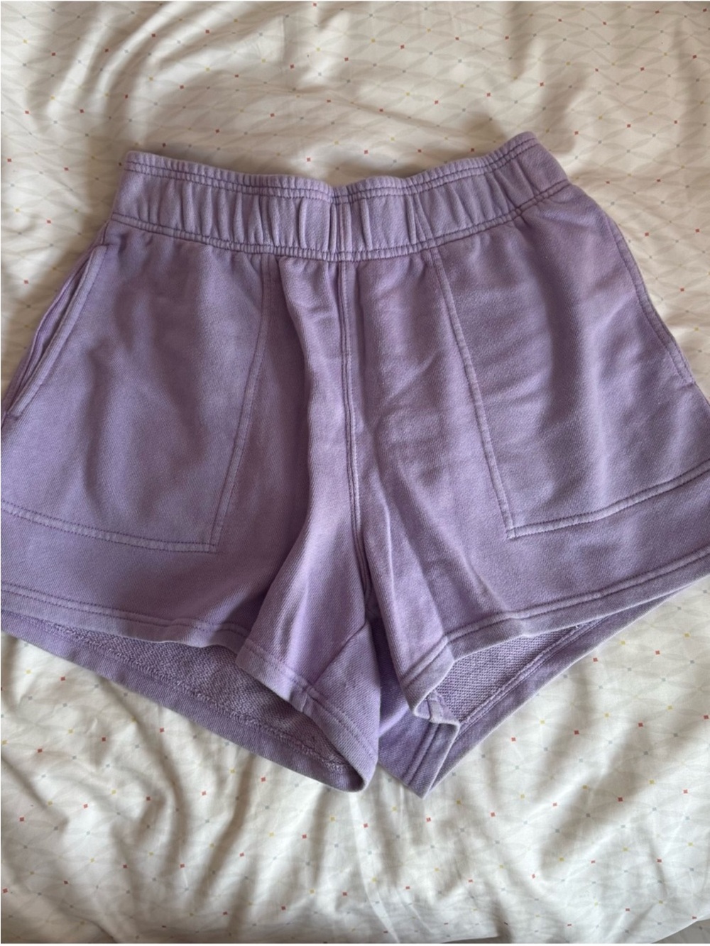 Aerie Relaxed Fit Lounge Shorts Purple Size Small Like New